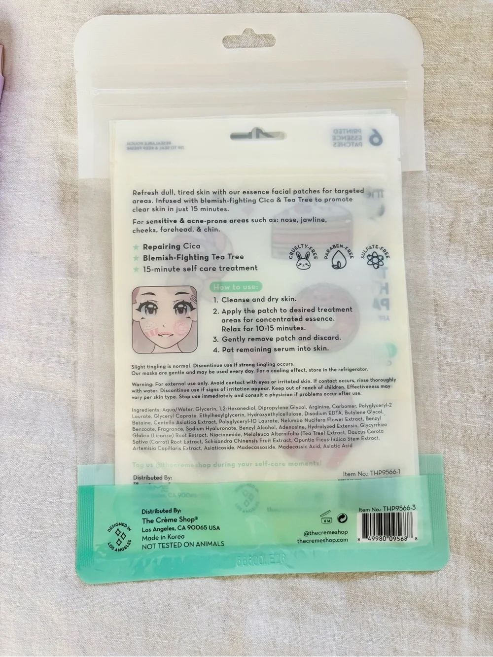 The Crème Shop NWT skincare bundle